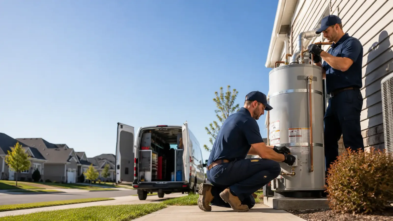 Water Heater Installation in Bunker Hill, IN